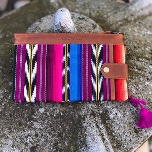 Nena & Co. Rainbow Falls Essentials Clutch and Utility Strap